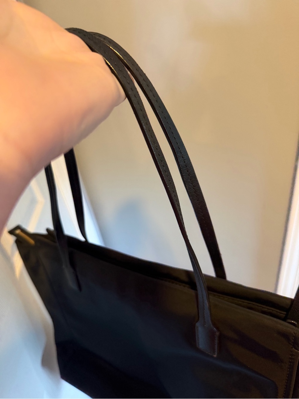 Black Kate Spade New York Blake Avenue Taden Nylon Tote Bag Purse Handbag - Picture 9 of 12